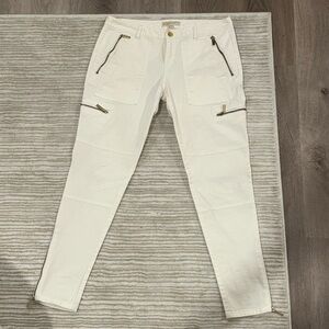 White Michael Kors Pants
